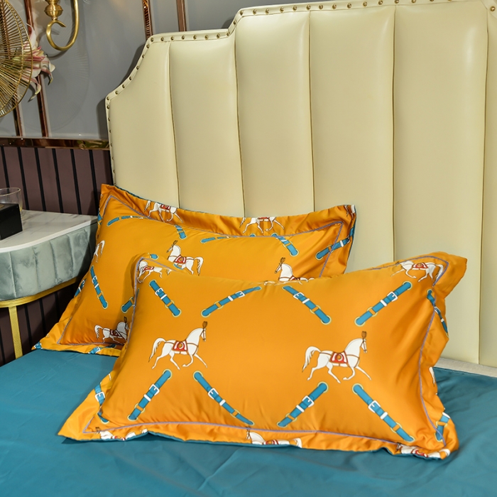 91家纺网 家纺一手货源 找家纺 （总）梦柏 2022新款水洗天丝夏被四件套