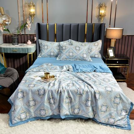 梦柏 2022新款水洗天丝夏被四件套 卡兰蒂