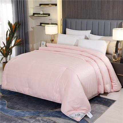 91家纺网 家纺一手货源 找家纺 芭芭棉 2025新款高端双宫茧桑被 初恋玉