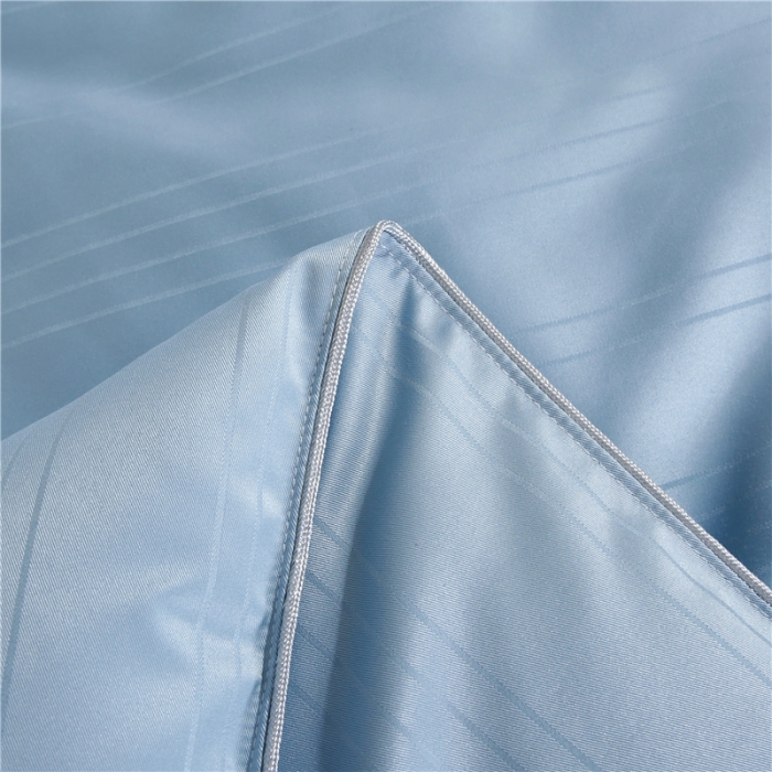 91家纺网 家纺一手货源 找家纺 芭芭棉 2025新款高端双宫茧桑被 深玉蓝