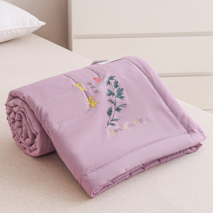 91家纺网 家纺一手货源 找家纺 （总）龙图 2025新款艾草驱蚊夏被抗菌夏凉被空调被