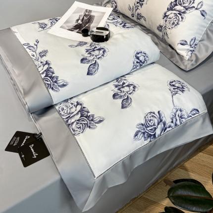 91家纺网 家纺一手货源 找家纺 （总）朵美 2025款LF60支奥地利兰精天丝印花轻奢夏被