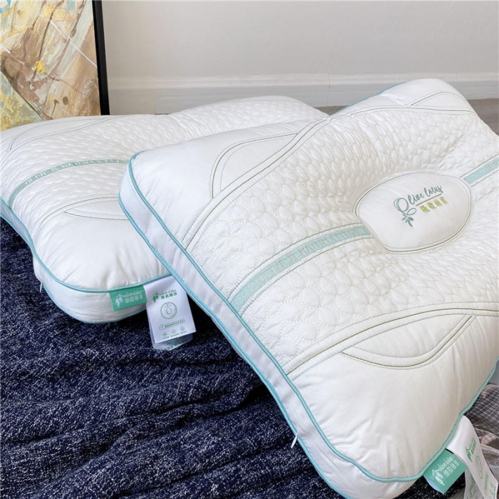 91家纺网 家纺一手货源 找家纺 总酒店全棉橄榄睡莲养护枕橄榄睡莲水洗枕 