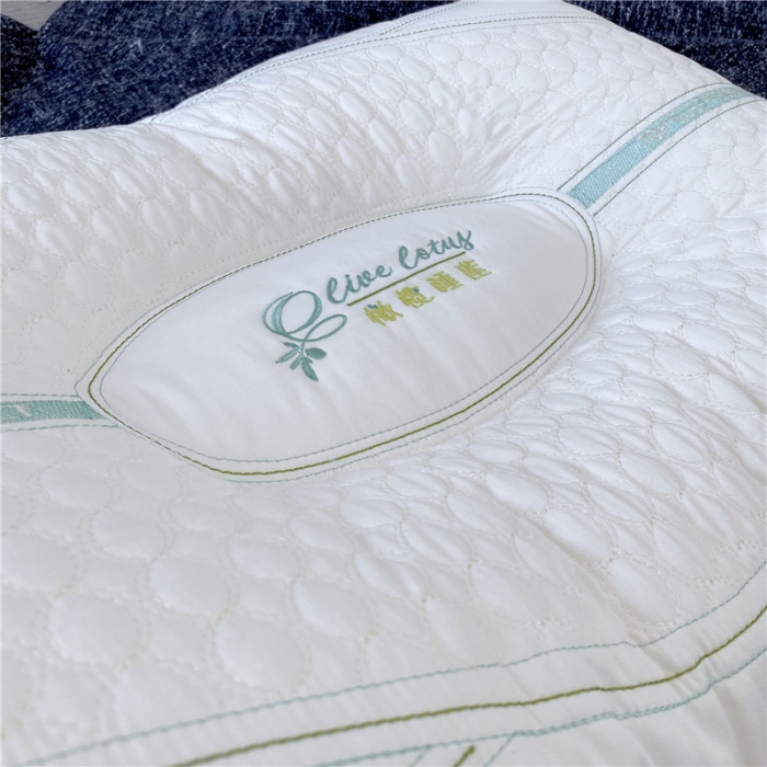 91家纺网 家纺一手货源 找家纺 总酒店全棉橄榄睡莲养护枕橄榄睡莲水洗枕 