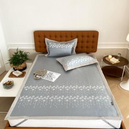 91家纺网 家纺一手货源 找家纺 本希 2022新款高端床席款水洗冰丝席-简约款 物语床席款