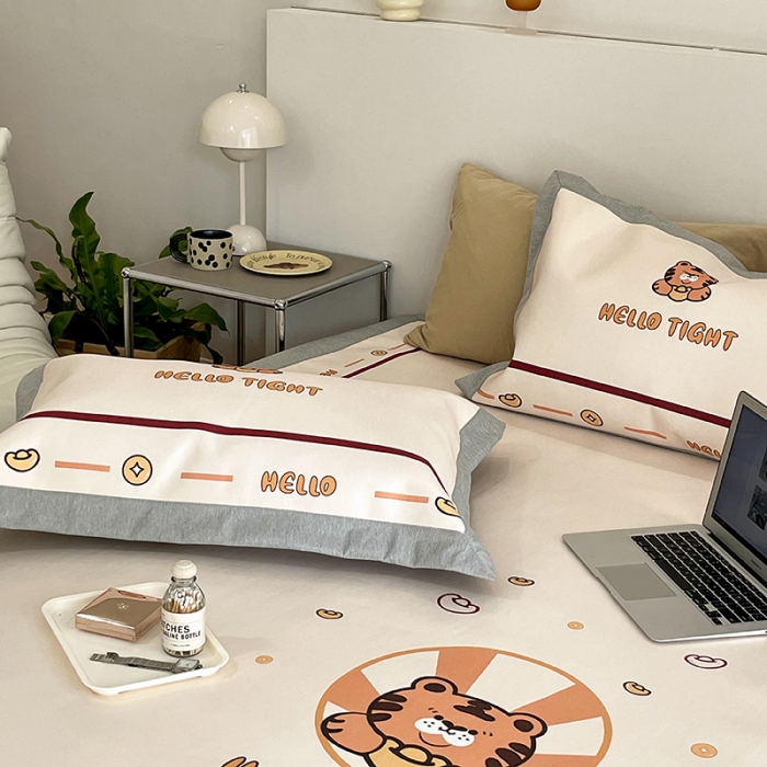 91家纺网 家纺一手货源 找家纺 昔可 2022新款高端大版数码印花冰沐丝养生席 虎年旺旺