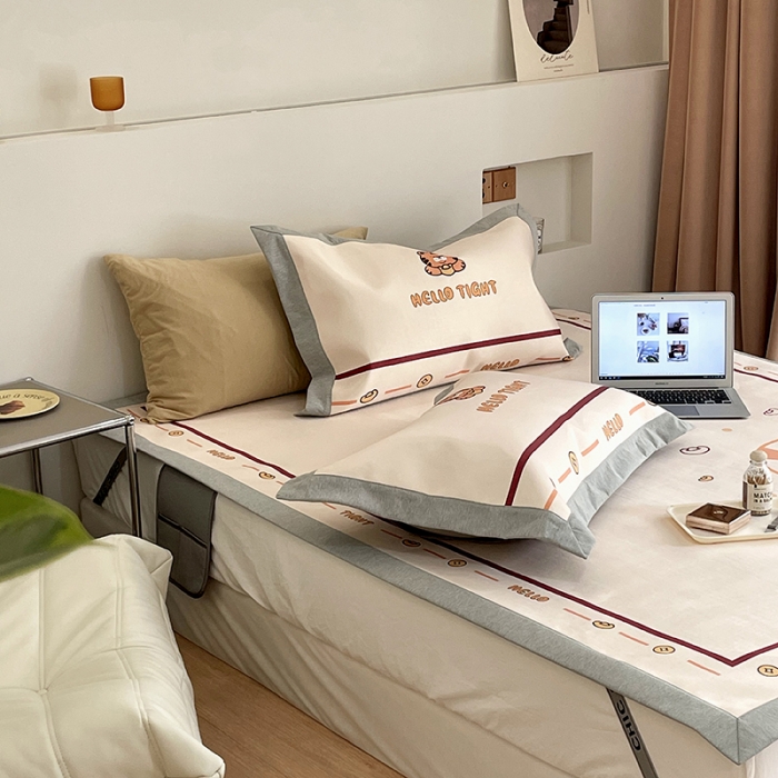 91家纺网 家纺一手货源 找家纺 昔可 2022新款高端大版数码印花冰沐丝养生席 虎年旺旺