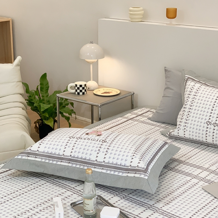 91家纺网 家纺一手货源 找家纺 昔可 2022新款高端大版数码印花冰沐丝养生席 可可熊-蓝