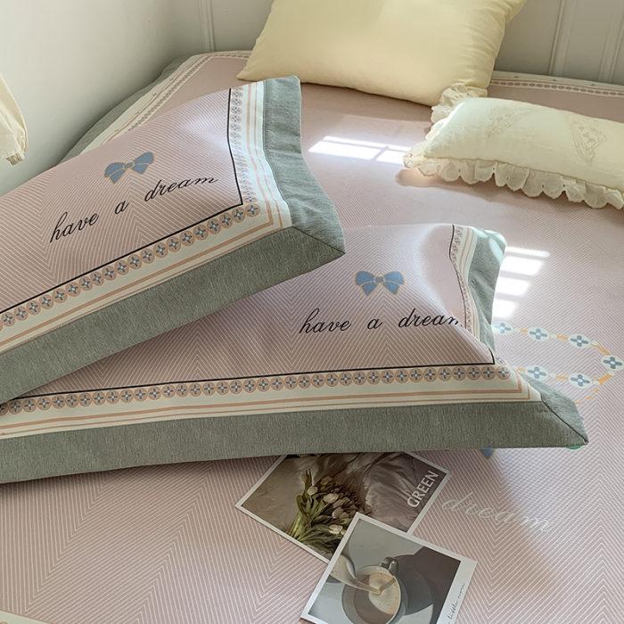 91家纺网 家纺一手货源 找家纺 昔可 2022新款高端大版数码印花冰沐丝养生席 蝴蝶结手链