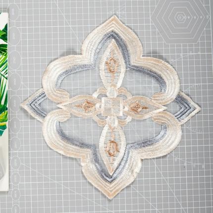 91家纺网 家纺一手货源 找家纺 天河花边 复古蕾丝刺绣精美布贴 沙发窗帘布艺辅料