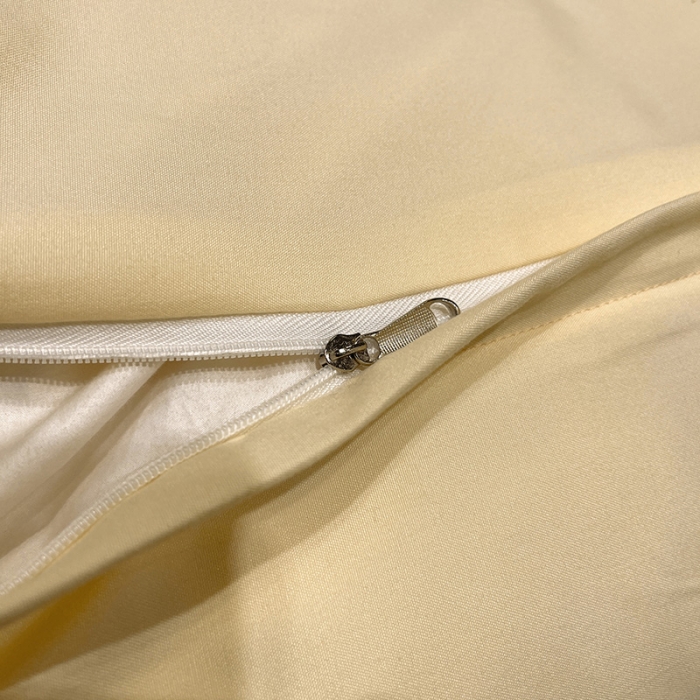 91家纺网 家纺一手货源 找家纺 娜娜 2022新款亲肤毛巾绣四件套 幸运虎-米黄