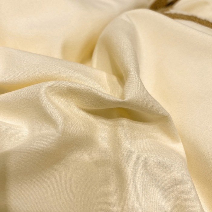 91家纺网 家纺一手货源 找家纺 娜娜 2022新款亲肤毛巾绣四件套 幸运虎-米黄