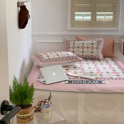 91家纺网 家纺一手货源 找家纺 （总）昔可 2022新款大版印花乳胶凉席