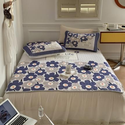 91家纺网 家纺一手货源 找家纺 （总）昔可 2022新款大版印花乳胶凉席