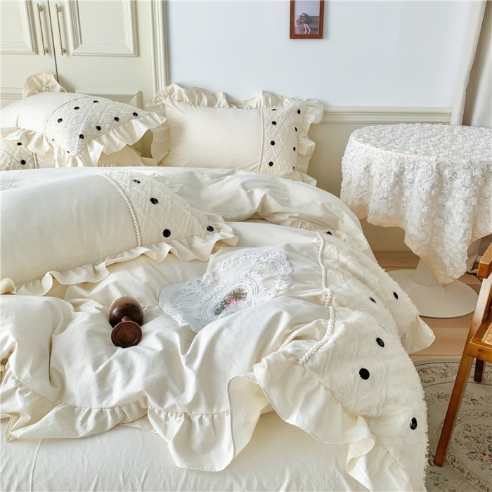 91家纺网 家纺一手货源 找家纺 （总）玛奇朵 2022新款韩式小香风40S水洗棉-赛琳系列