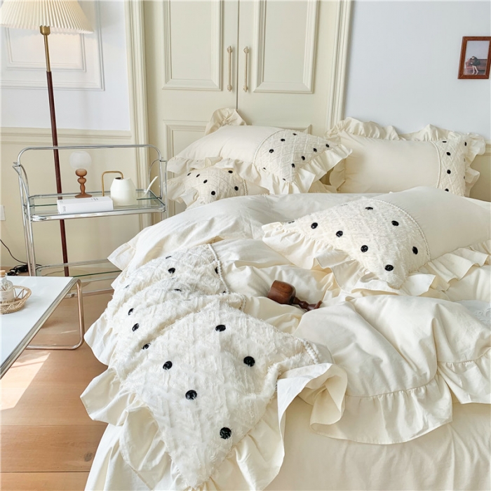 91家纺网 家纺一手货源 找家纺 （总）玛奇朵 2022新款韩式小香风40S水洗棉-赛琳系列