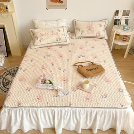 91家纺网 家纺一手货源 找家纺 （总）昔可 2022新款圆网乳胶凉席