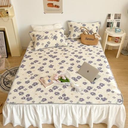 91家纺网 家纺一手货源 找家纺 （总）昔可 2022新款圆网乳胶凉席