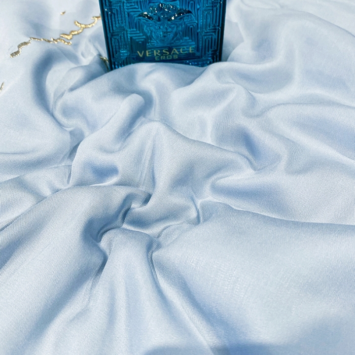 91家纺网 家纺一手货源 找家纺 （总）吾秀 2022新款莫代尔重工刺绣夏被-郁金香