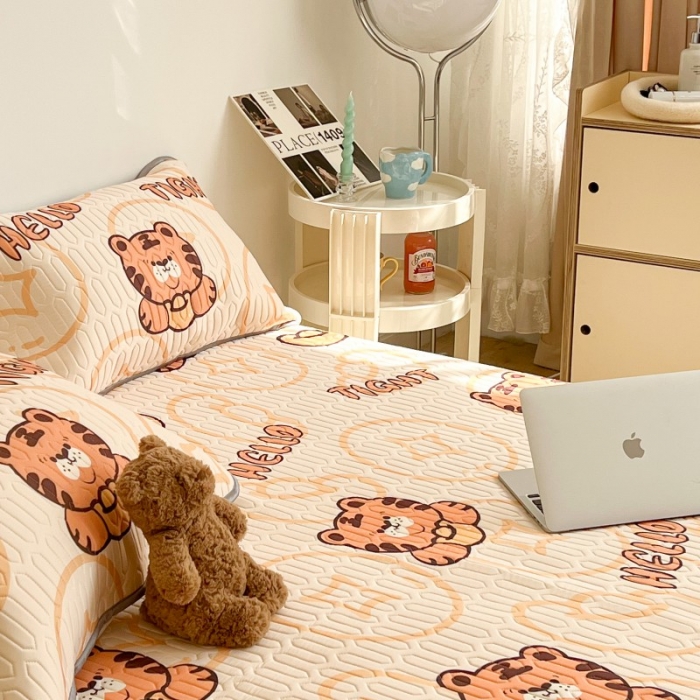 91家纺网 家纺一手货源 找家纺 昔可 2022新款圆网乳胶凉席 元宝虎