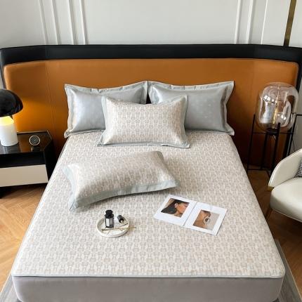 91家纺网 家纺一手货源 找家纺 总 三味舒屋 2025新款抗菌防螨凉感提花养生席-轻奢系