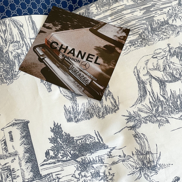 91家纺网 家纺一手货源 找家纺 昔可 2022新款英式庄园风全棉四件套 路易莎