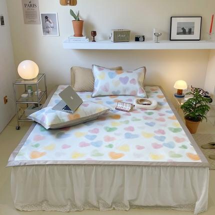 91家纺网 家纺一手货源 找家纺 （总）昔可 2022新款900D数码印花冰藤养生席