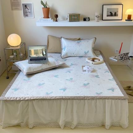 91家纺网 家纺一手货源 找家纺 （总）昔可 2022新款900D数码印花冰藤养生席