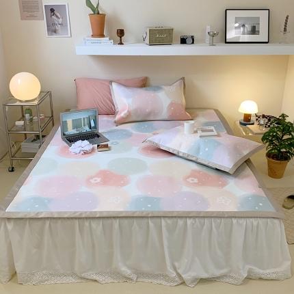 91家纺网 家纺一手货源 找家纺 昔可 2022新款900D数码印花冰藤养生席 夏日泡泡