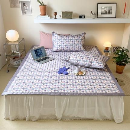 91家纺网 家纺一手货源 找家纺 （总）昔可 2022新款900D数码印花冰藤养生席