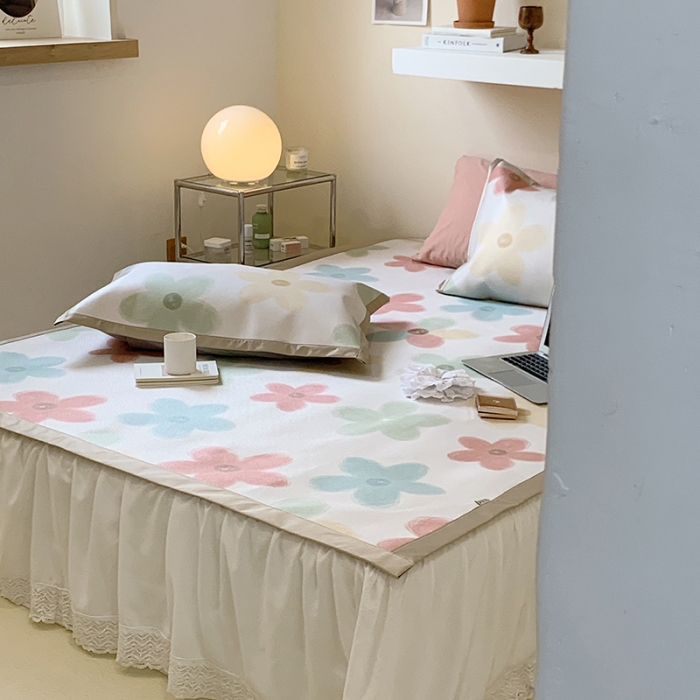 91家纺网 家纺一手货源 找家纺 （总）昔可 2022新款900D数码印花冰藤养生席