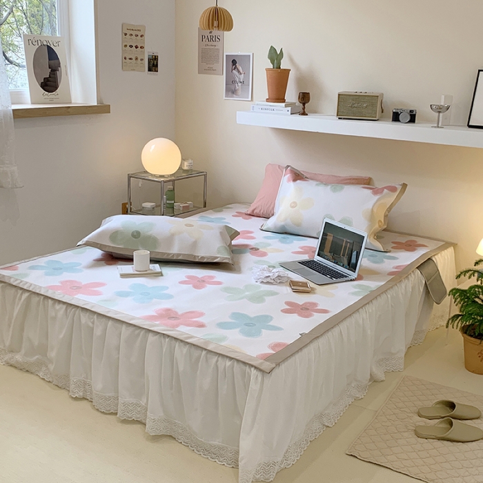 91家纺网 家纺一手货源 找家纺 （总）昔可 2022新款900D数码印花冰藤养生席