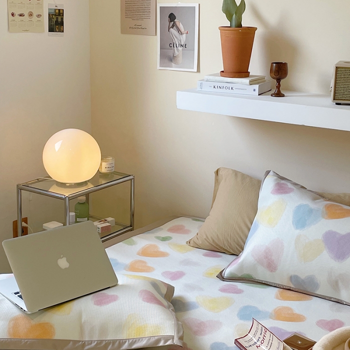 91家纺网 家纺一手货源 找家纺 昔可 2022新款900D数码印花冰藤养生席 彩色油画爱心