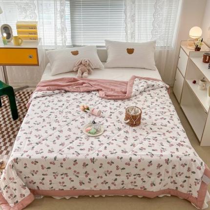 91家纺网 家纺一手货源 找家纺 （总）昔可 2022新款水洗亲肤夏被子被芯