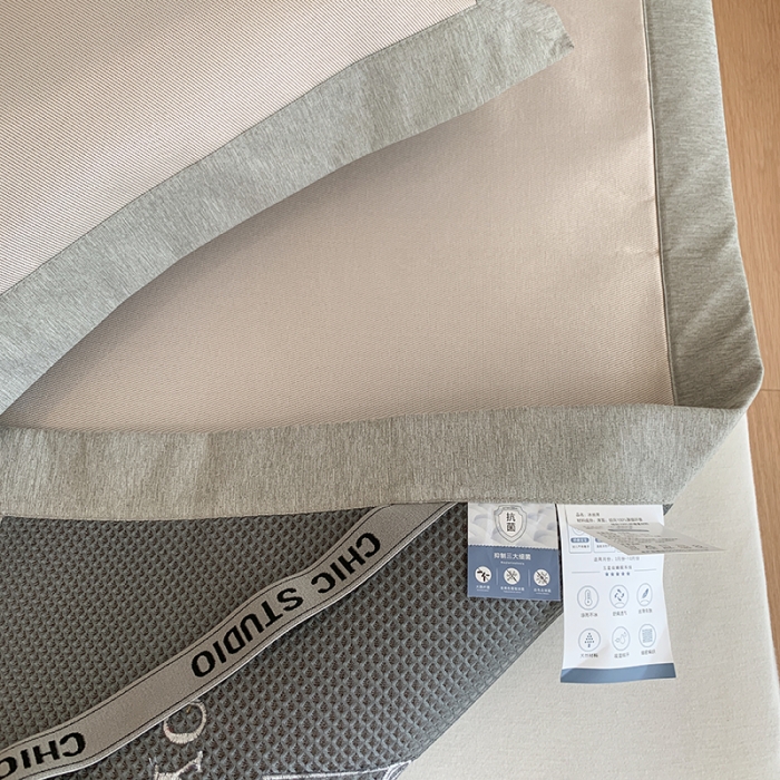 91家纺网 家纺一手货源 找家纺 昔可 2022新款600D冰丝席绣花款系列 篮子熊