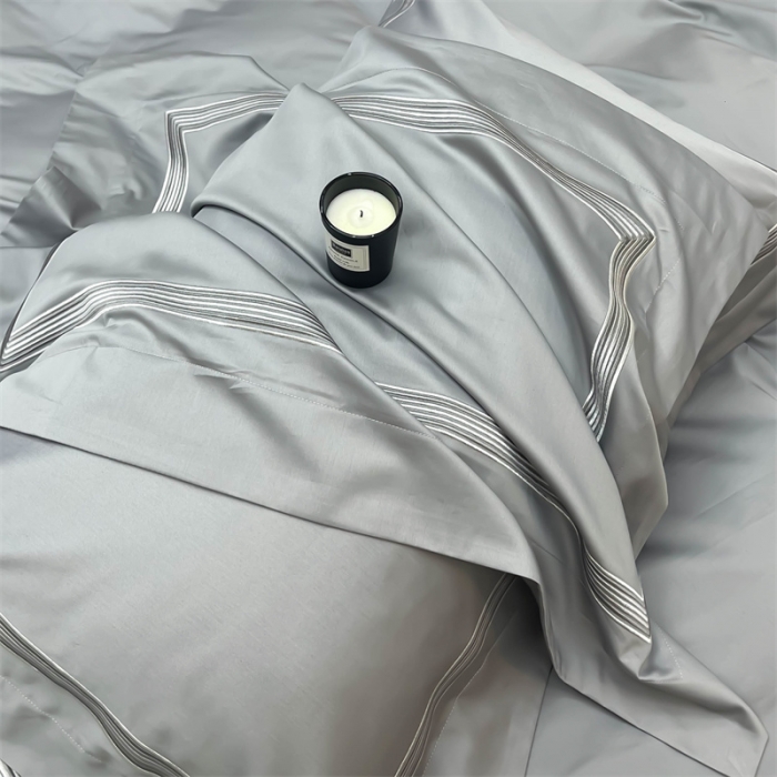 91家纺网 家纺一手货源 找家纺 （总）缔缦 2022新款100s澳棉刺绣系列四件套-布朗城堡