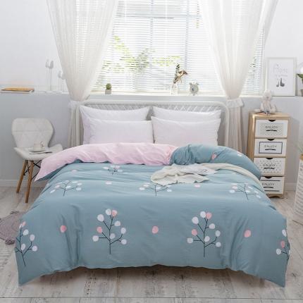 91家纺网 家纺一手货源 找家纺 （总）爱妮玖玖 夏风系列 单品双针被套