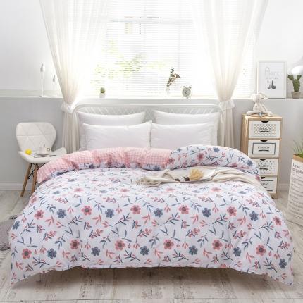 91家纺网 家纺一手货源 找家纺 （总）爱妮玖玖 夏风系列 单品双针被套