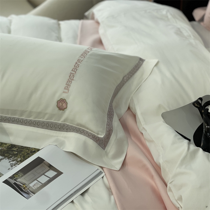 91家纺网 家纺一手货源 找家纺 （总）缔缦家纺 2022新款100s澳棉刺绣系列四件套-情深