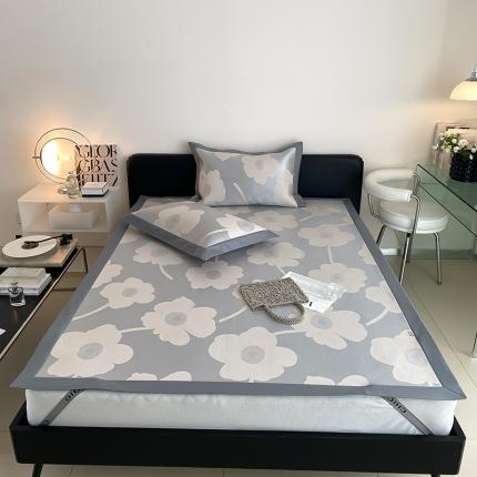 91家纺网 家纺一手货源 找家纺 （总）昔可 2022新款900D水洗提花养生凉席