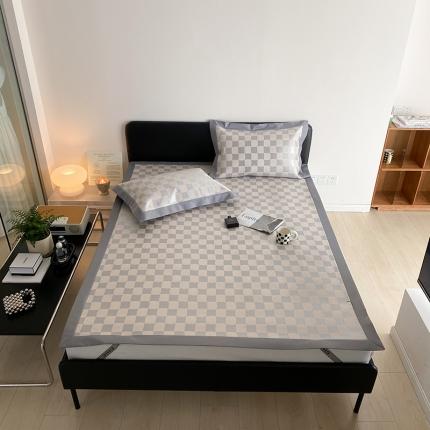 91家纺网 家纺一手货源 找家纺 （总）昔可 2022新款900D水洗提花养生凉席