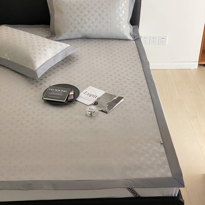 91家纺网 家纺一手货源 找家纺 （总）昔可 2022新款900D水洗提花养生凉席