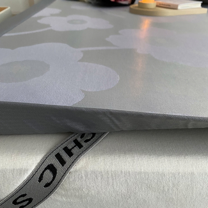 91家纺网 家纺一手货源 找家纺 昔可 2022新款900D水洗提花养生凉席 复古大花-紫