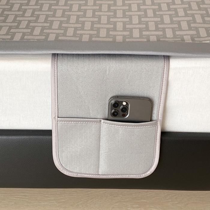 91家纺网 家纺一手货源 找家纺 昔可 2022新款900D水洗提花养生凉席 复古几何