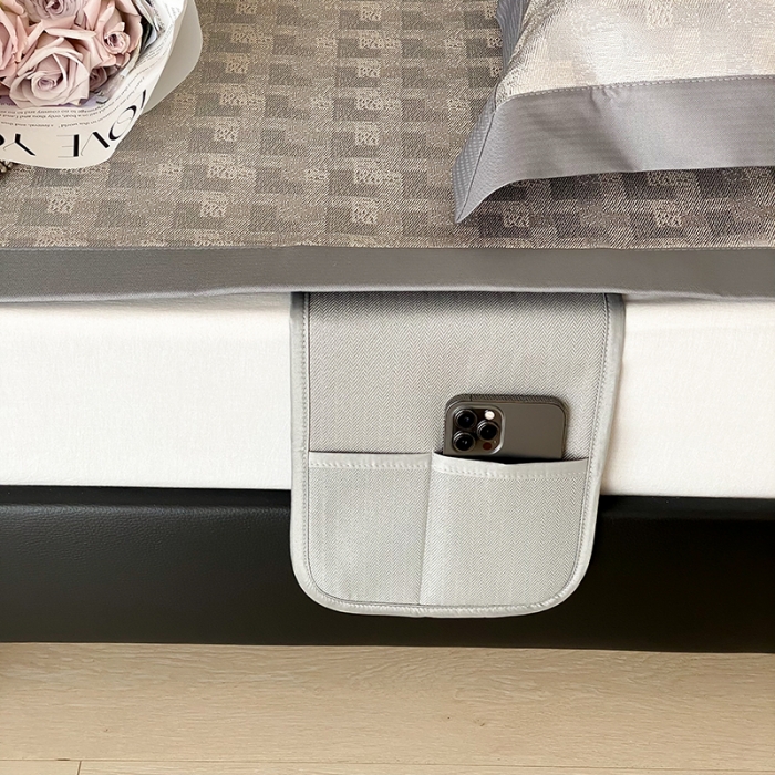 91家纺网 家纺一手货源 找家纺 昔可 2022新款900D水洗提花养生凉席 几何纹理