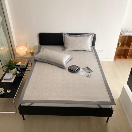 昔可 2022新款900D水洗提花养生凉席 曼哈顿