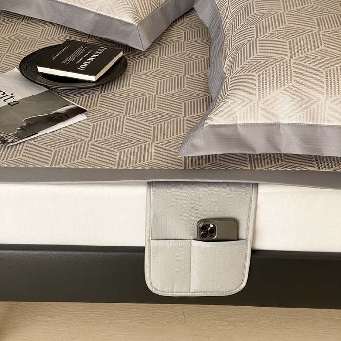 91家纺网 家纺一手货源 找家纺 昔可 2022新款900D水洗提花养生凉席 曼哈顿