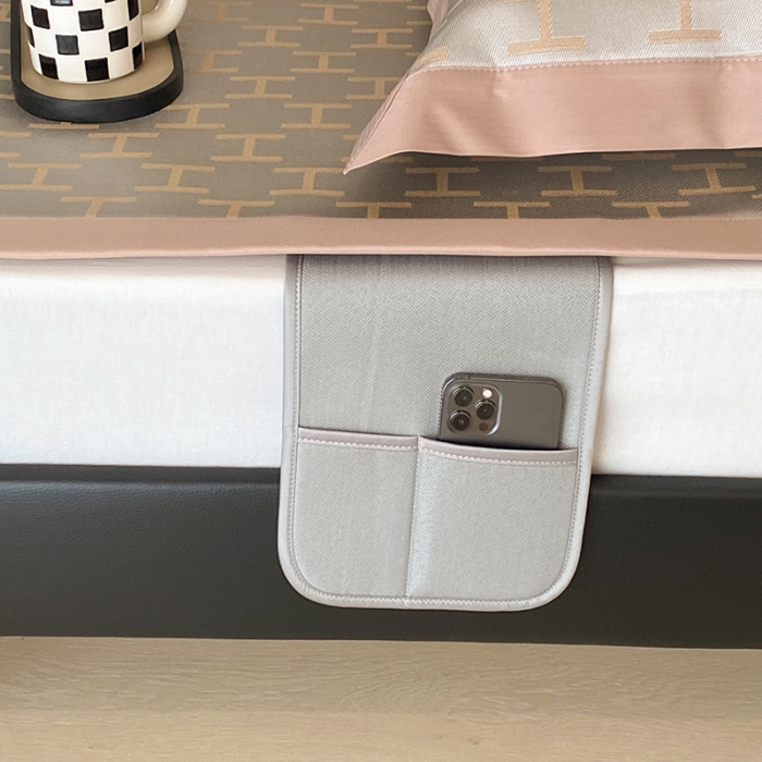 91家纺网 家纺一手货源 找家纺 昔可 2022新款900D水洗提花养生凉席 轻奢H-咖