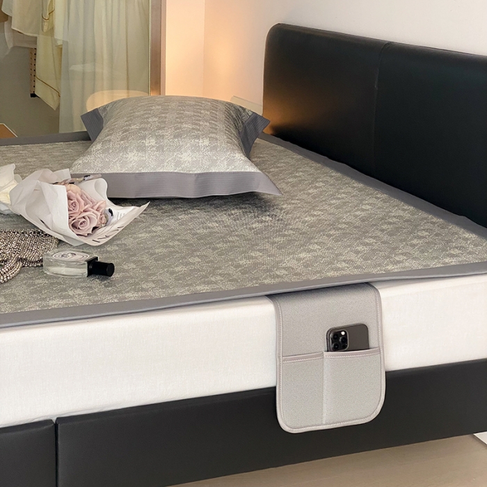 91家纺网 家纺一手货源 找家纺 昔可 2022新款900D水洗提花养生凉席 小香香