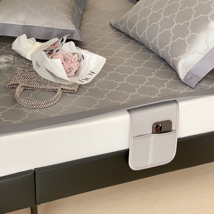 91家纺网 家纺一手货源 找家纺 昔可 2022新款900D水洗提花养生凉席 雅致